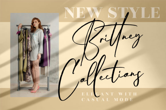 Brittanyhustle Font - Preview 2
