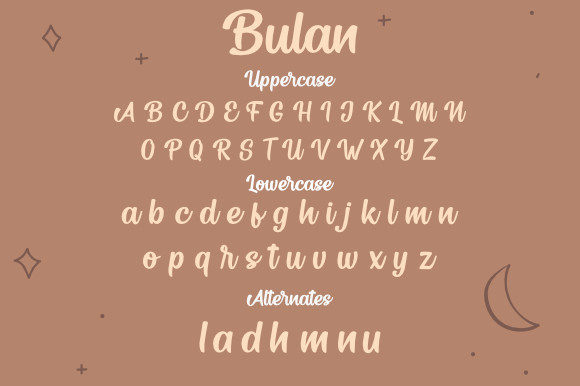 Bulan Font - Preview 4