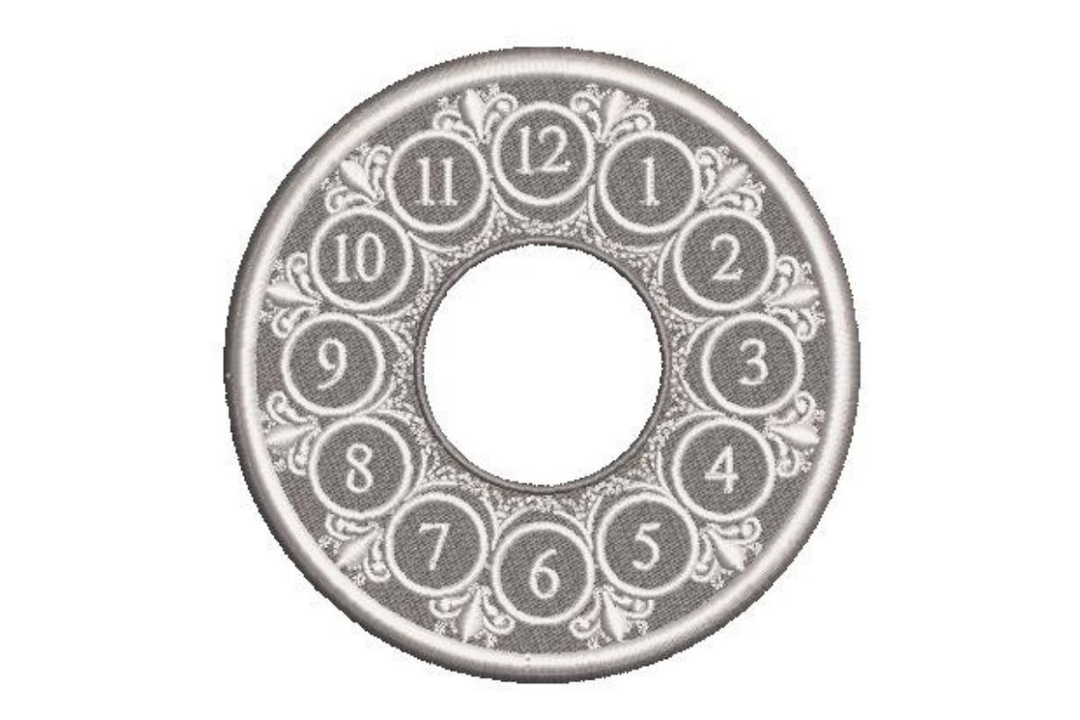 Clock Face Flower