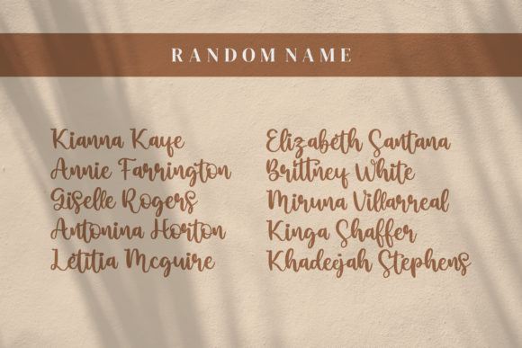Gina Angle Font - Preview 5