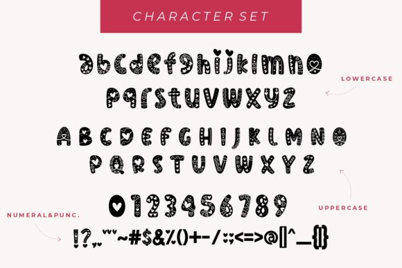 Lover Font Font PNG with transparent background - Preview 5
