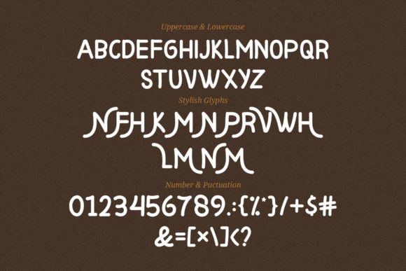 Morvino Growing Font PNG with transparent background - Preview 2