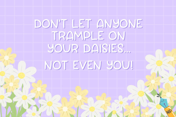 Oopsy Daisy Font PNG with transparent background - Preview 2
