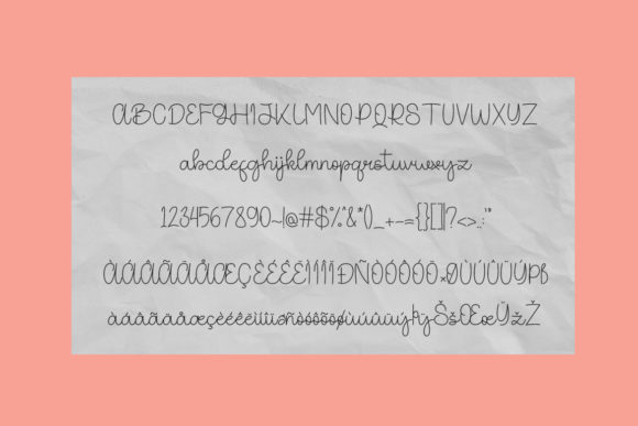 Sacrediane Font PNG with transparent background - Preview 4