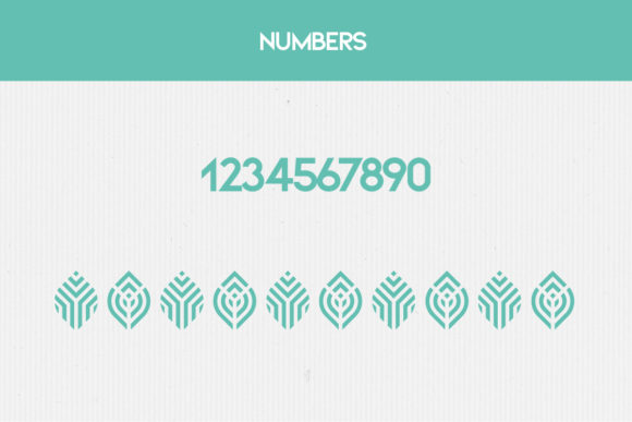Elliptical Triple Letters Monogram Font - Preview 2