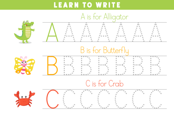 Alphabet Practice Font - Preview 3