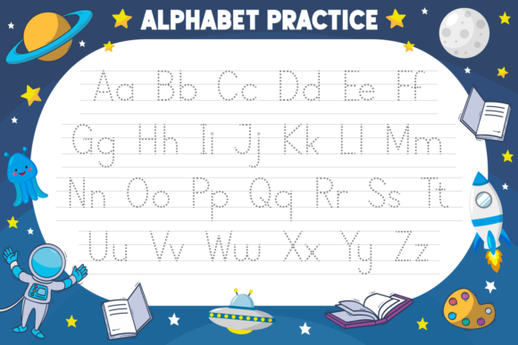 Alphabet Practice Font - Preview 5