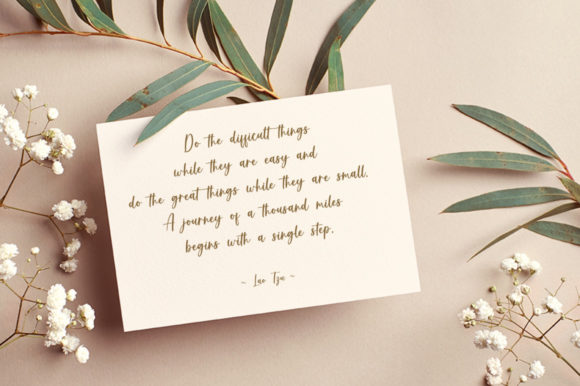 Amanda Font - Preview 1
