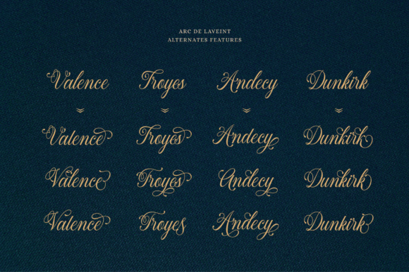Arc De Laveint Font - Preview 5