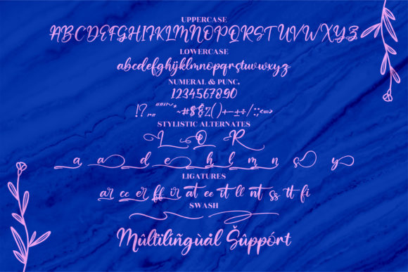 Barfield Lady Font - Preview 6
