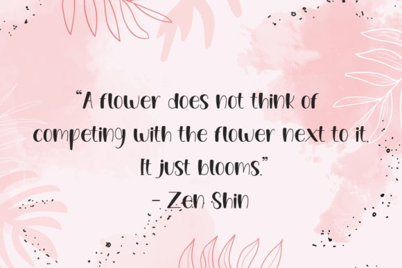 Beauty Flower Font - Preview 1