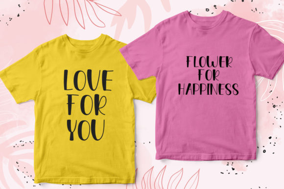 Beauty Flower Font - Preview 2