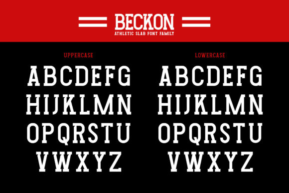 Beckon Font - Preview 3