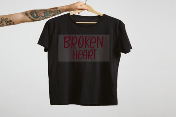 Broken Heart Font - Preview 2