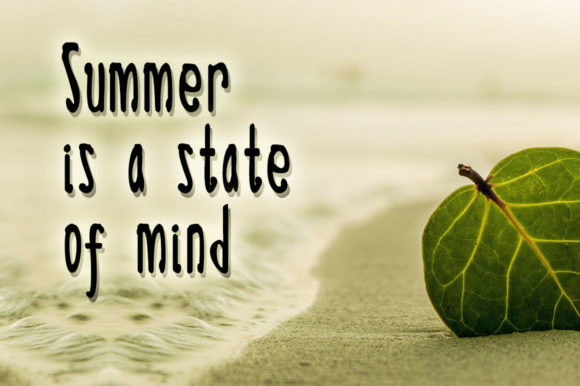 Bubble Summer Font - Preview 1