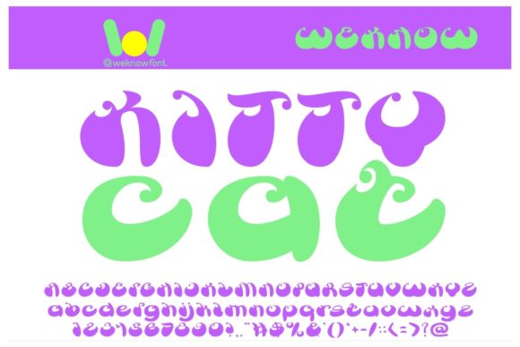 Butterfly Font - Preview 2