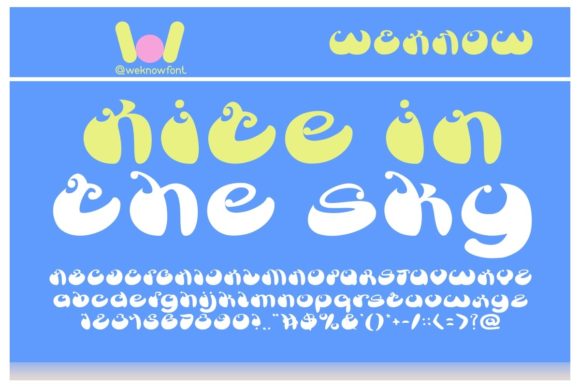Butterfly Font - Preview 3