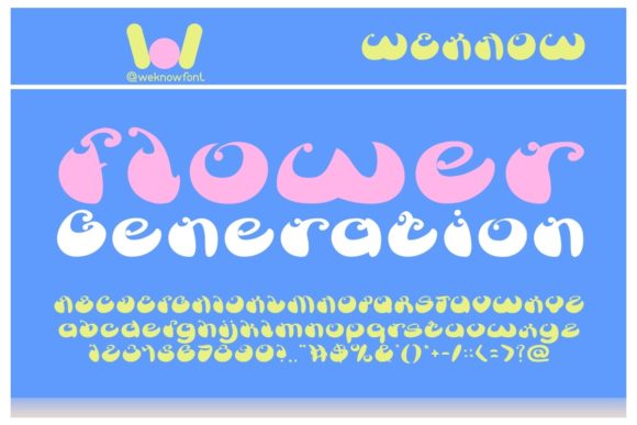 Butterfly Font - Preview 4