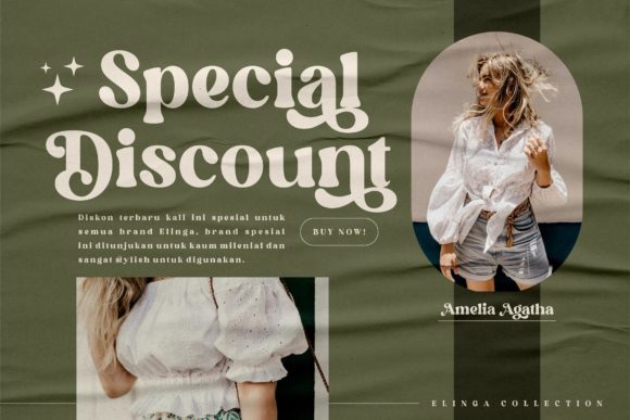 Elinga Font - Preview 2