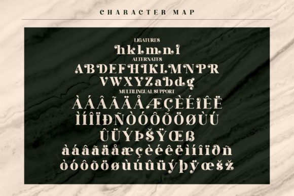 Gisrida Font PNG with transparent background - Preview 6