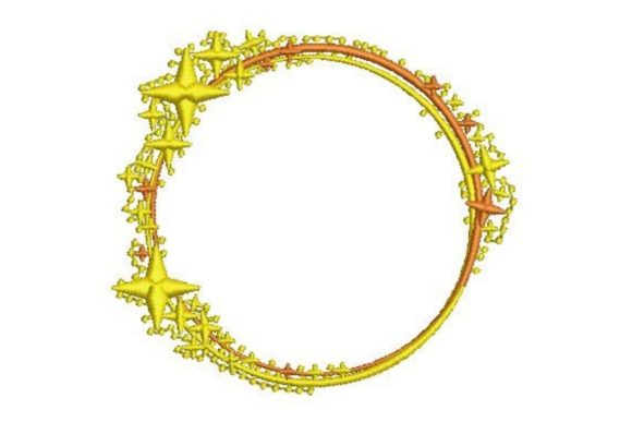 Golden Star Dust Frame