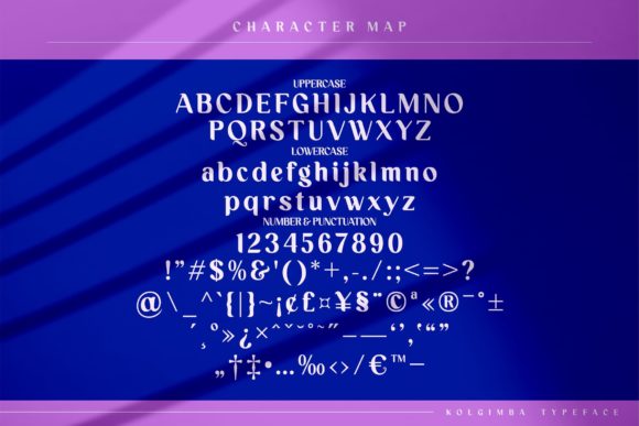Kolgimba Font PNG with transparent background - Preview 5