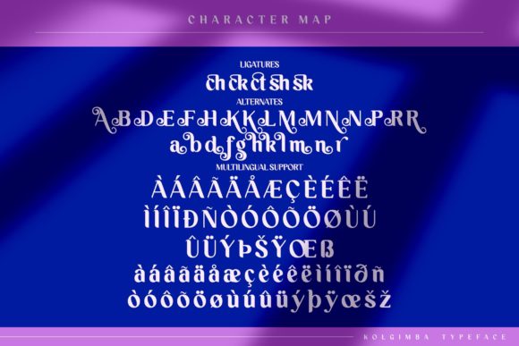 Kolgimba Font PNG with transparent background - Preview 6