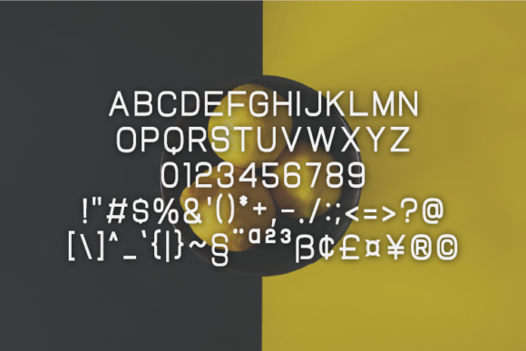 Lemqonse Font PNG with transparent background - Preview 1