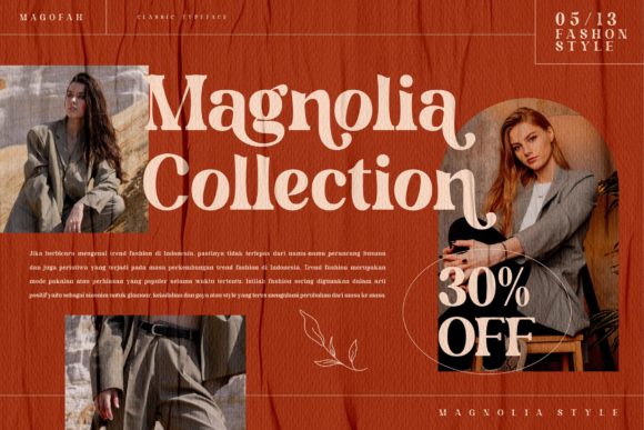 Magofah Font PNG with transparent background - Preview 3