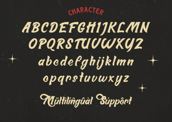Migueto Font PNG with transparent background - Preview 1