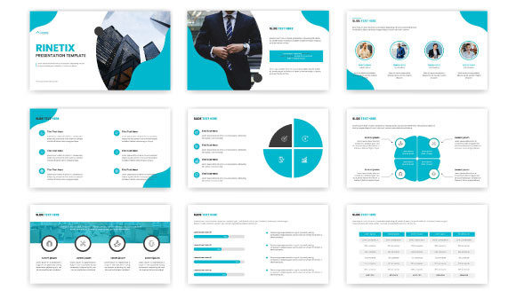 Minimal Corporate Presentation Template