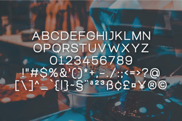 Monvanilla Font PNG with transparent background - Preview 1