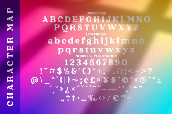 Rebori Font PNG with transparent background - Preview 5