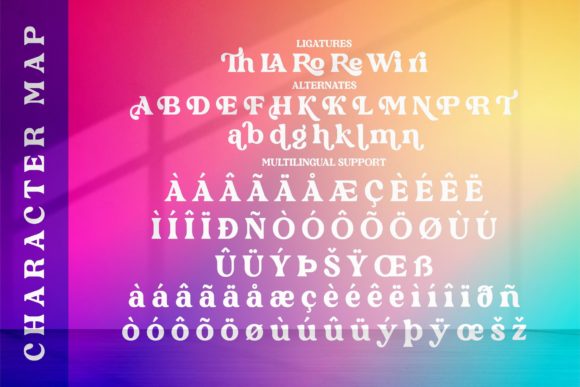 Rebori Font PNG with transparent background - Preview 6