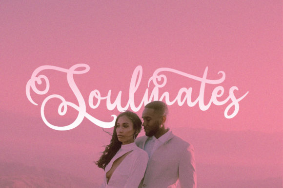 Romantic Script Font PNG with transparent background - Preview 2