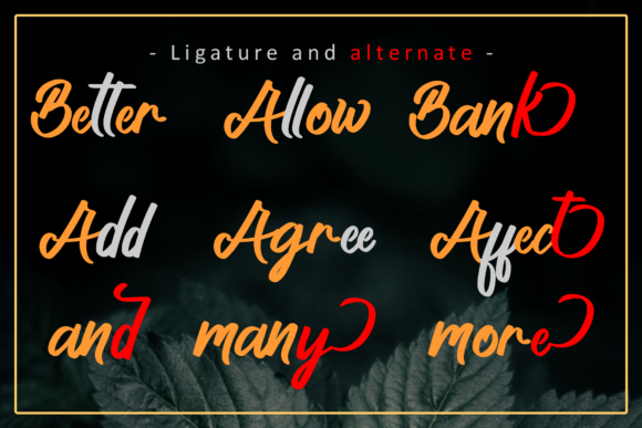 Sinatria Font PNG with transparent background - Preview 2