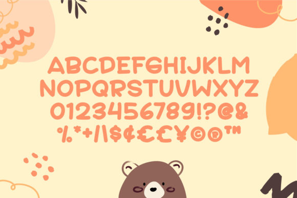 Bear Cuties Font - Preview 4