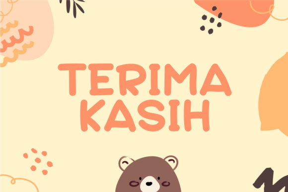Bear Cuties Font - Preview 5