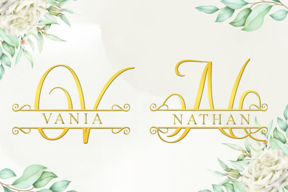 Belania Monogram Font - Preview 1