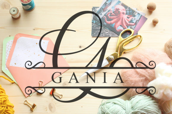 Belania Monogram Font - Preview 4