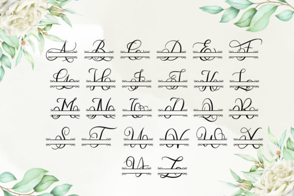 Belania Monogram Font - Preview 5