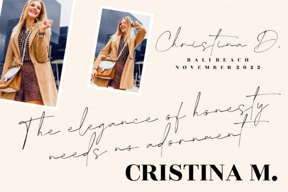 Bentila Signate Font - Preview 5