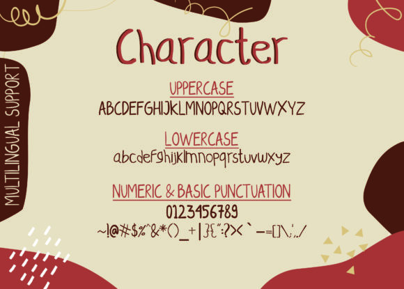 Burlywood Font - Preview 1