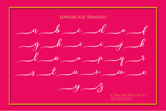 Chatherin Font - Preview 4