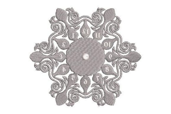 Clock Face Backwords