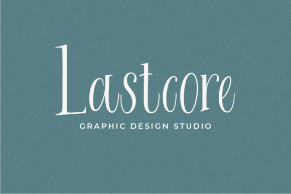 Evening River Font - Preview 6