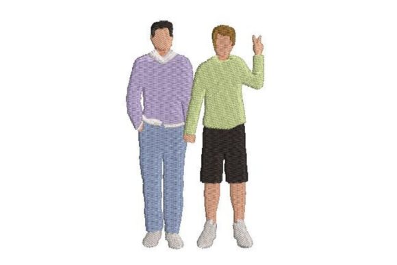 Faceless LGBT Couple