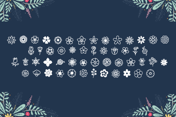 Flowery Font - Preview 2