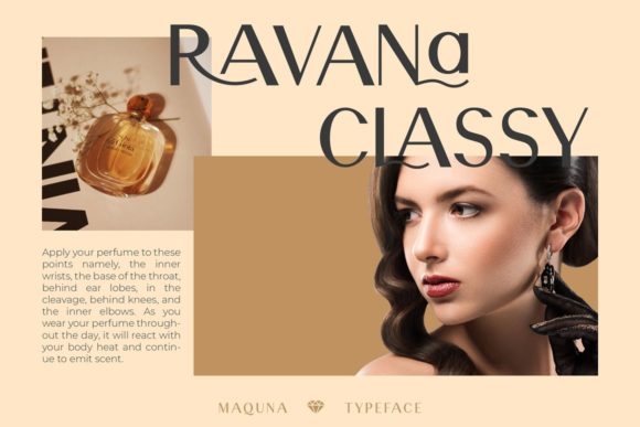 Maquna Font PNG with transparent background - Preview 3