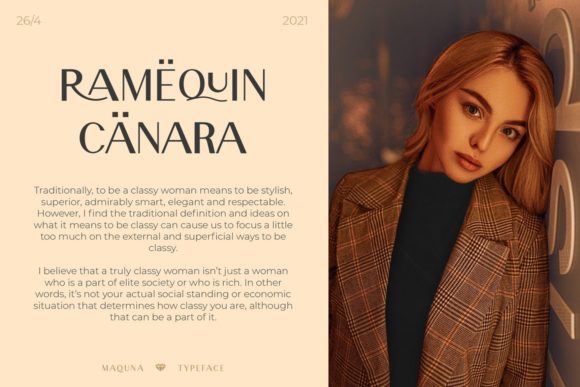 Maquna Font PNG with transparent background - Preview 4
